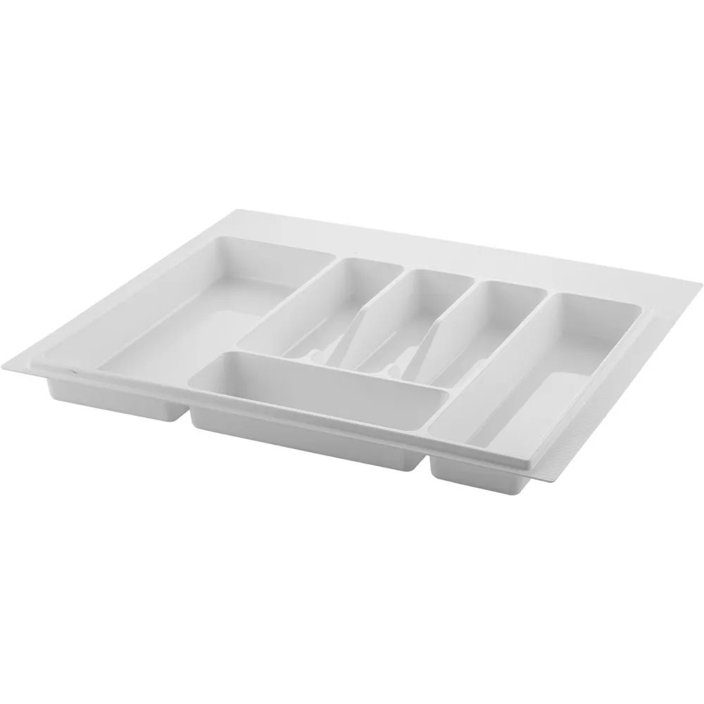VOLPATO Besteckeinsatz Serie 72 KB 600 mm Kunststoff Weiß