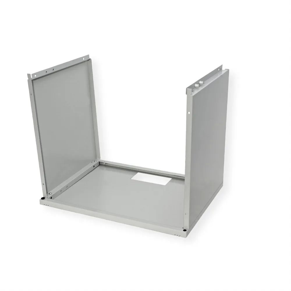 ROLINE Basic - Gehäuse - Set, 540x400 BxT - geeignet für Wandmontage - RAL 7035, Hellgrau - 9U - 48.3 cm (19")