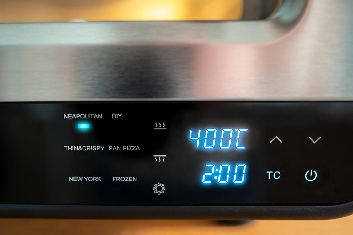 Unold 68816 Pizzaofen Luigi, Edelstahl
