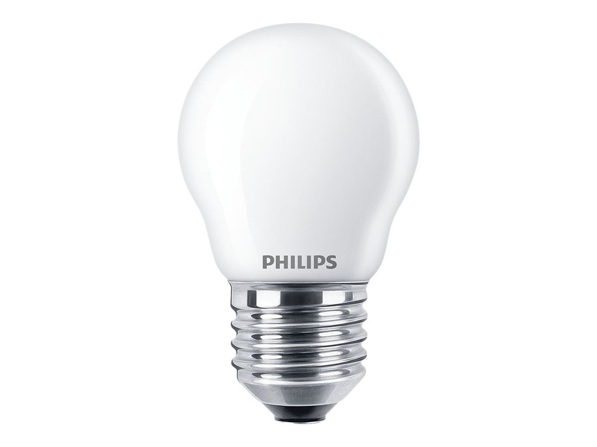 Philips LED Classic - LED-Lampe - Form: P45 - E27 - 4.3 W (Entsprechung 40 W)