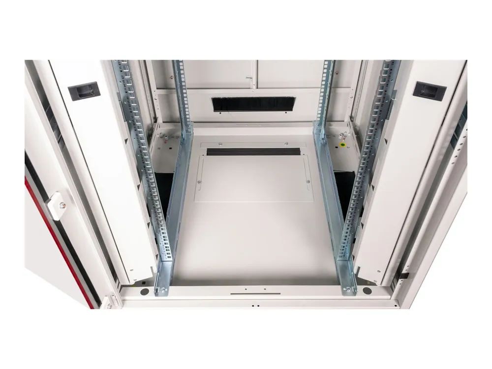 ROLINE Pro - Schrank Netzwerkschrank - RAL 7035, Hellgrau - 26U - 48.3 cm (19")