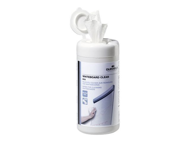 Durable WHITEBOARD Box - Reinigungstücher (Wipes)