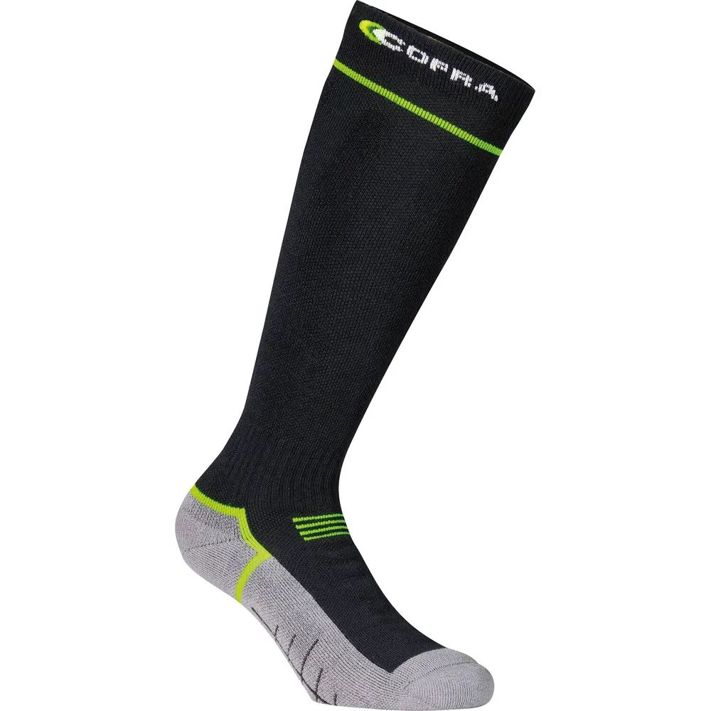 COFRA Socken Winter schwarz/grau/neongrün 42-44 / M