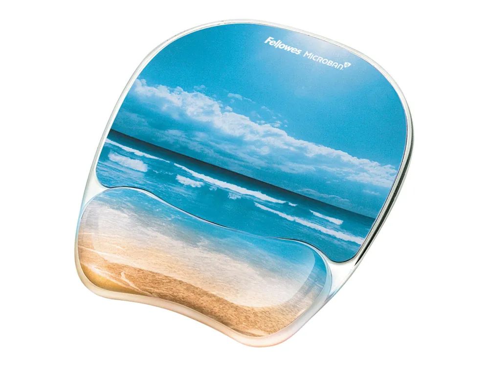 Fellowes Photo Gel - Mauspad mit Handgelenkpolsterkissen