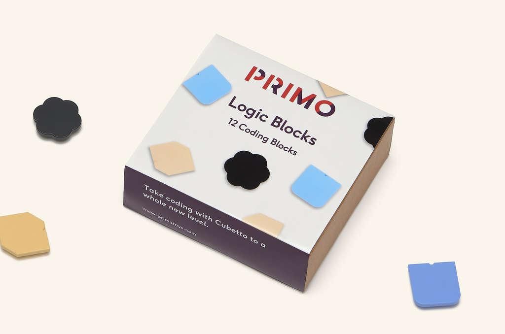 Primo Toys Cubetto MINT Coding Blöcke "Logik"