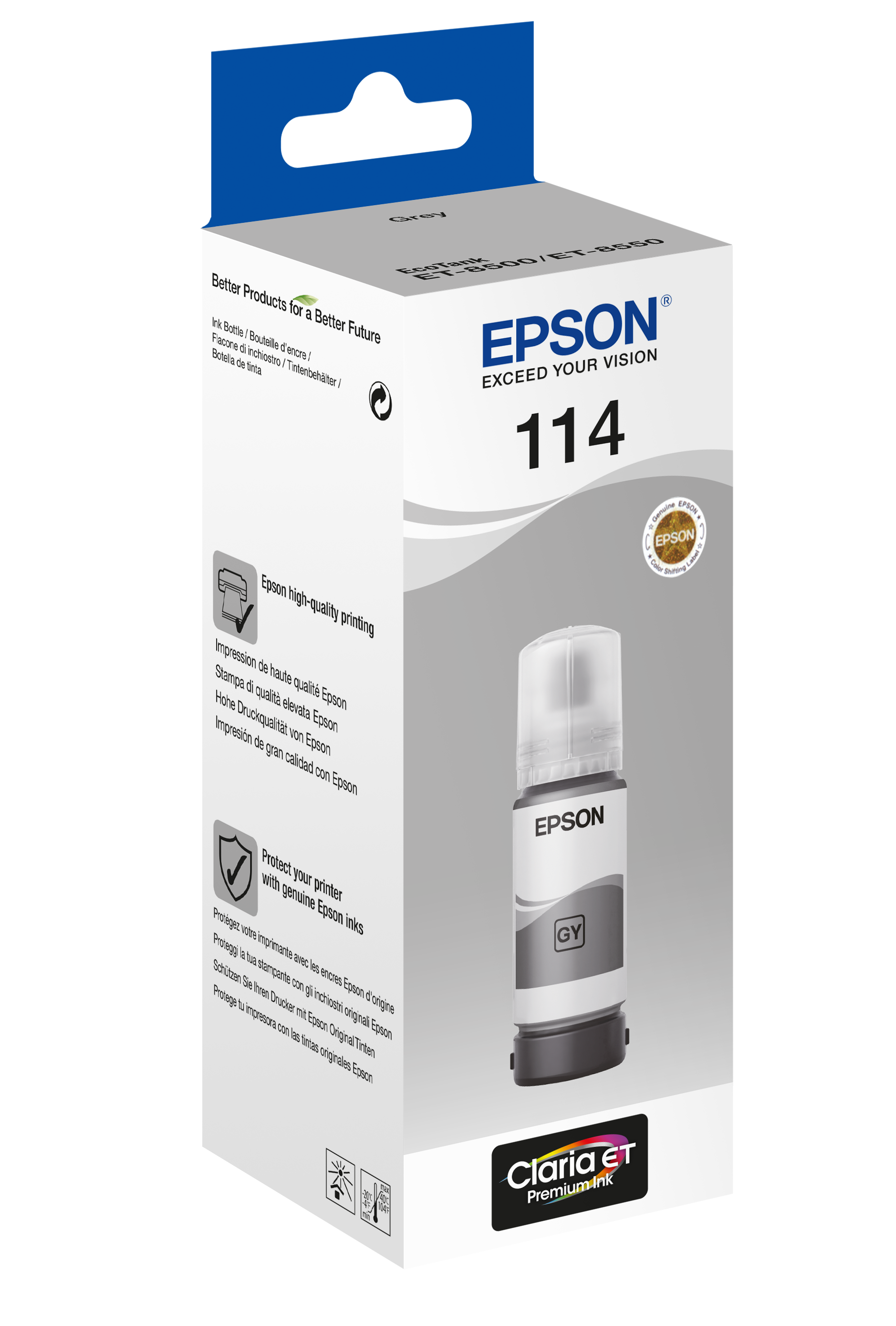 Epson EcoTank 114, grau