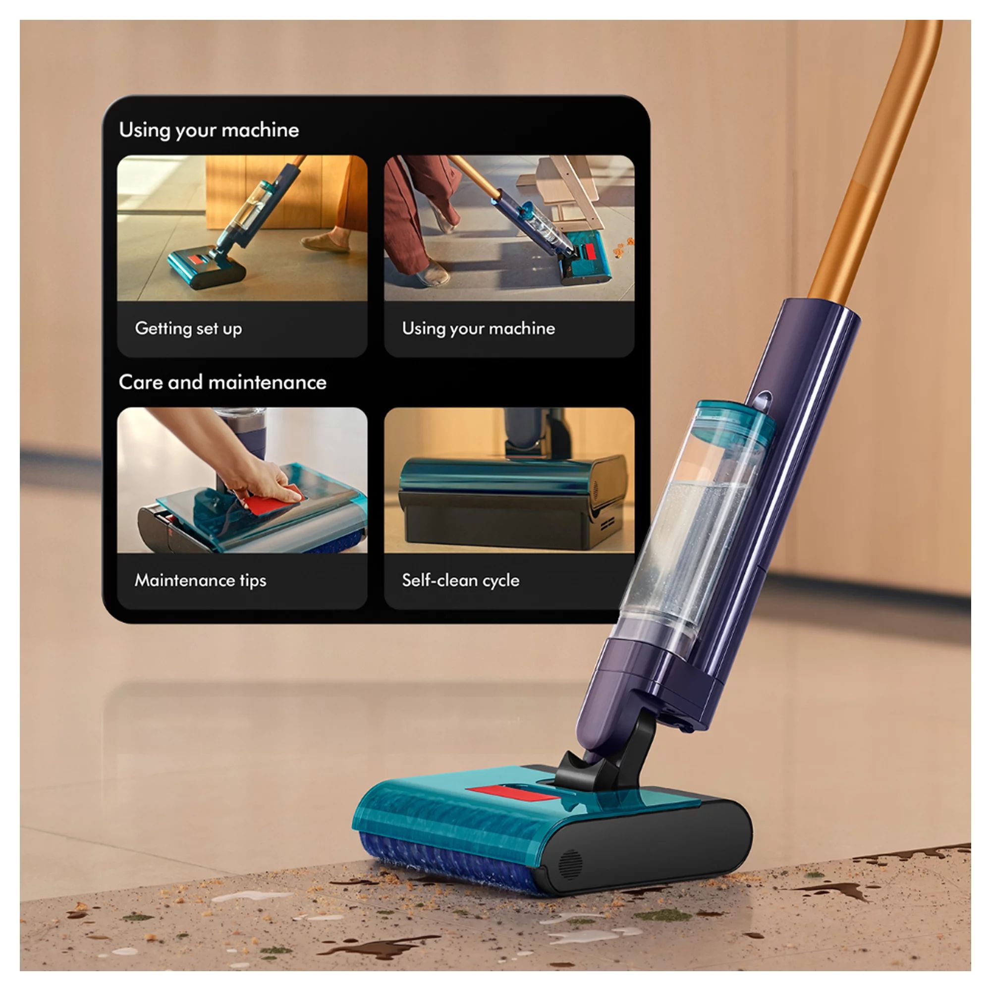 Dyson Clean+Wash Hygiene