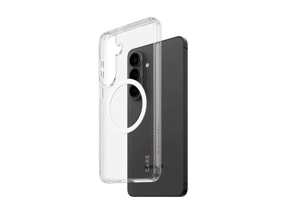 PanzerGlass CARE? by Urban Explorer Case Transparent m. Weiss Qi Samsung Galax...