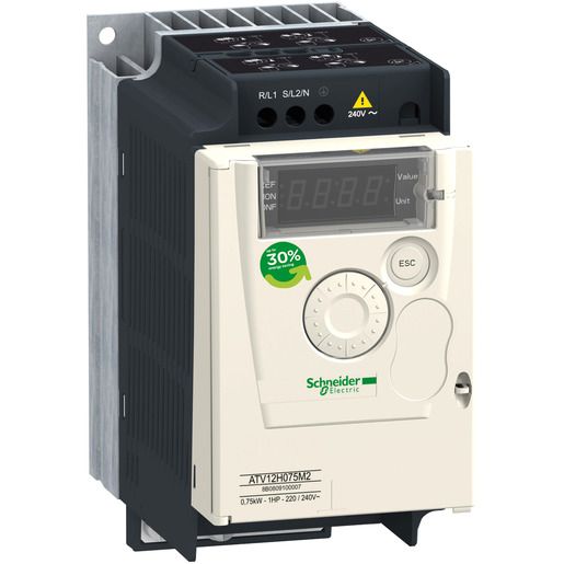 Schneider Electric ALTIVAR12 IP20 0,55KW 1X240V C / SCHN.E ATV12H055M2