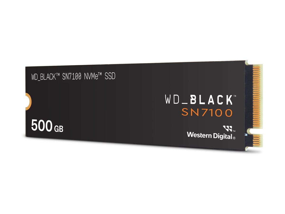 SanDisk WD_BLACK SN7100 WDS500G4X0E-00CJA0 - SSD - 500 GB - intern - M.2 2280 - PCIe 4.0 x4 (NVMe)