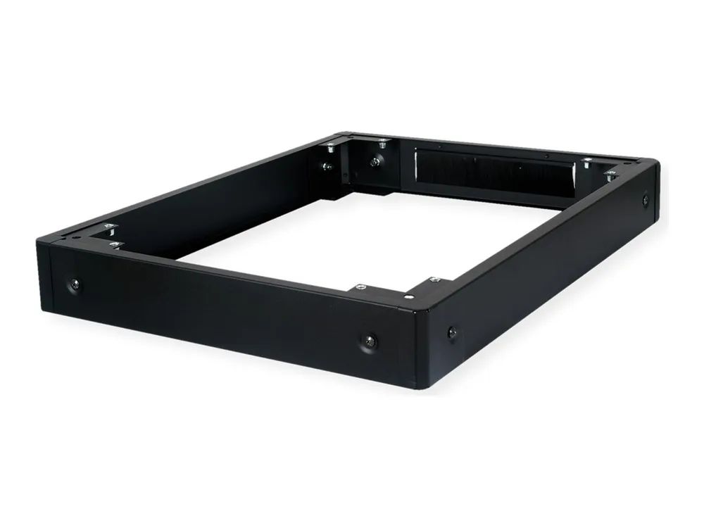 ROLINE Rack-Basis - 600 x 800 mm (B x T) - Jet Black, RAL 9005 - 48.3 cm (19")