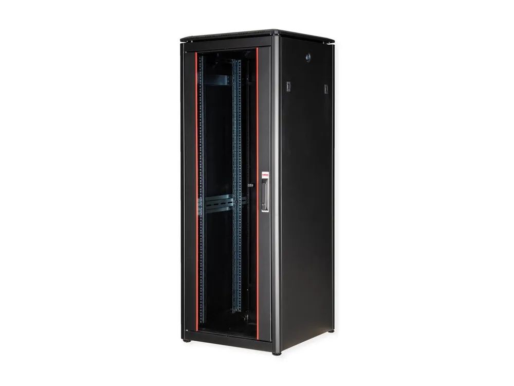 ROLINE Pro - Schrank Netzwerkschrank - RAL 9005, Jet Black - 32U - 48.3 cm (19")