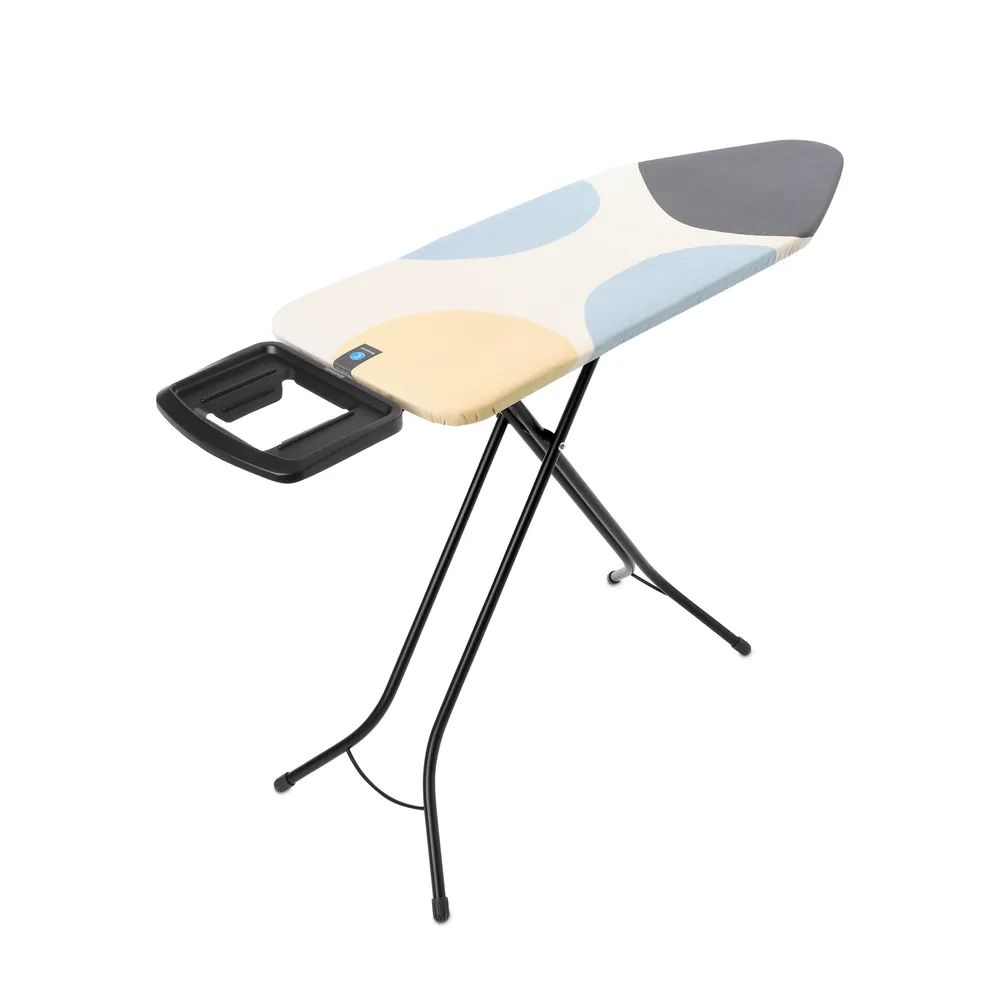 Brabantia Bügeltisch C, 124x45cm, Dst-Mulde Solide - Spring Bubbles