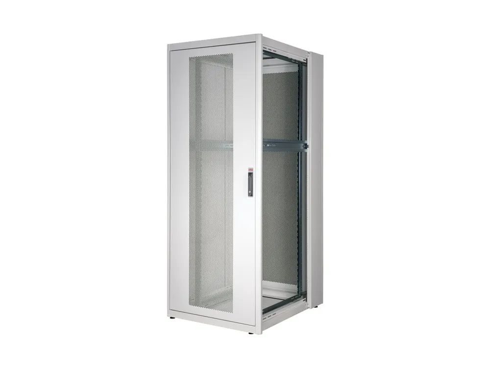 ROLINE Basic - Schrank Netzwerkschrank - perforierte Tür, 800x1000 BxT - RAL 7035, Hellgrau - 42HE - 48.3 cm (19")