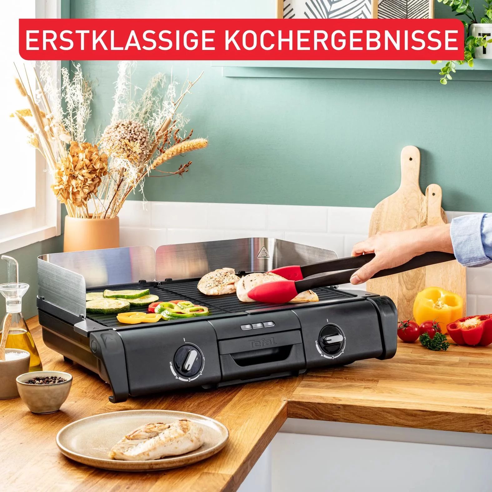 Tefal TG800N Indoor- und Outdoor-Grill Family 