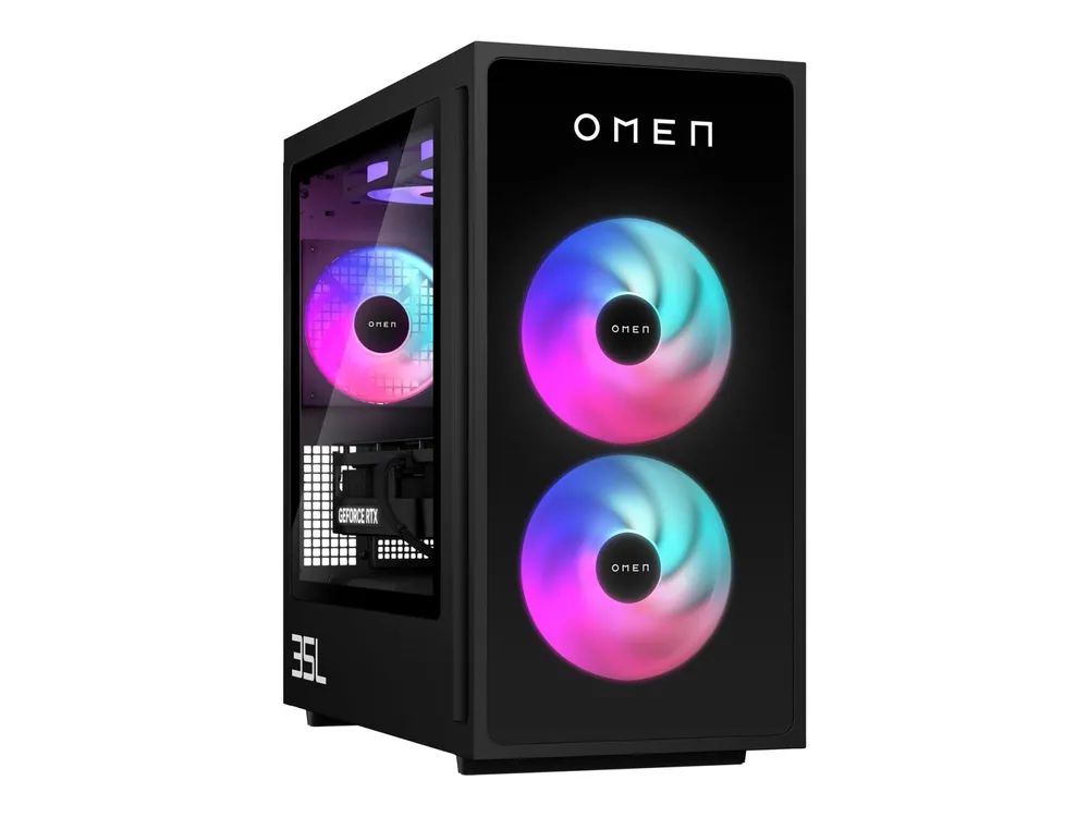 HP OMEN 35L by HP GT16-0184ng - microATX - Core i7 i7-14700F - RAM 32 GB - SSD 1 TB - NVMe - GeForce RTX 5070 - 1GbE, Wi-Fi 6E, Bluetooth 5.3 - WLAN: 802.11a/b/g/n/ac/ax (Wi-Fi 6E)