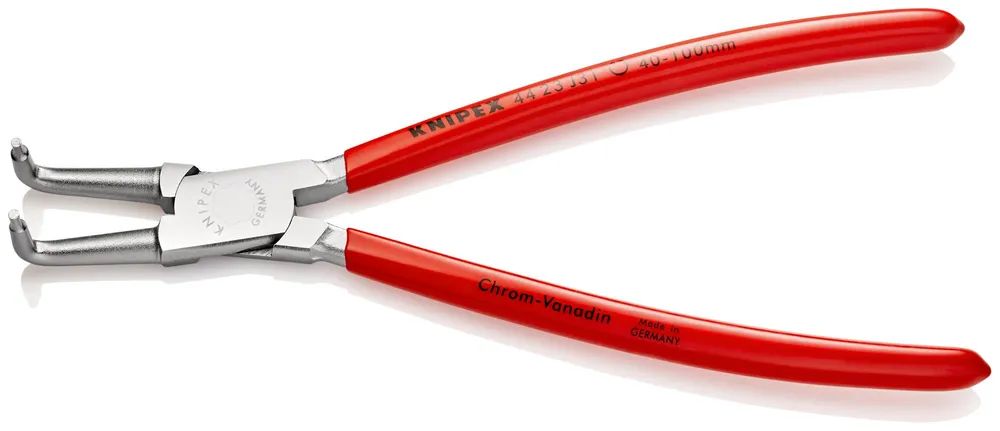 KNIPEX Sicherungsringzange für Innenringe in Bohrungen mit Kunststoff überzogen verchromt 215 mm