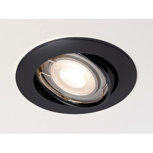 Molto Luce HV-EINBAUSPOT SCHW. GU10 DA:68 / MOLTO 8-686HV ALU SCHWARZ 8-686hv