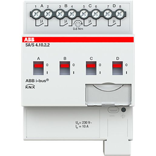 ABB SCHALTAKTOR 4-FACH 10A / SA/S4.10.2.2 2CDG110258R0011