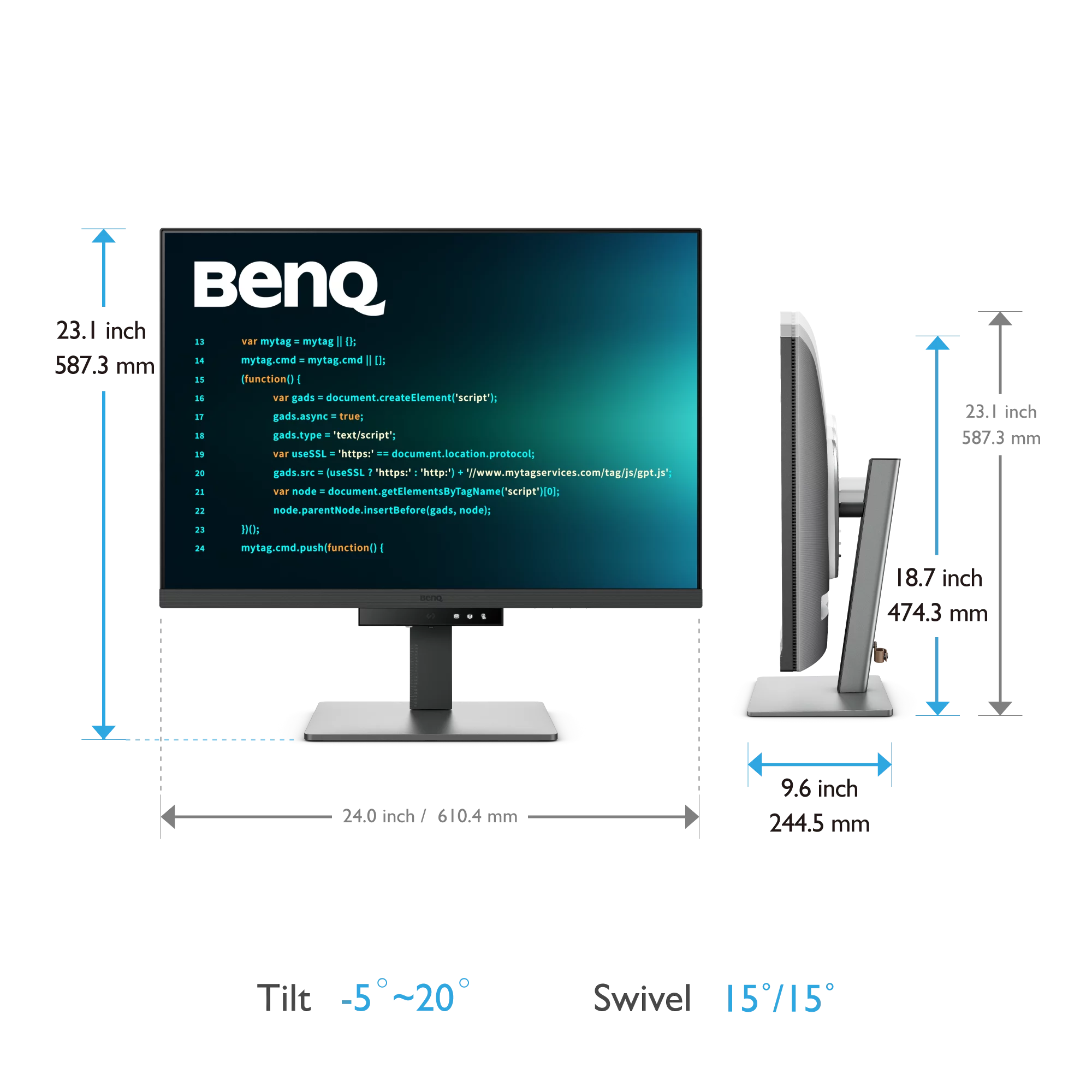 BenQ RD280U 28.2I IPS 3:2 3840x2560 - Flachbildschirm (TFT/LCD)