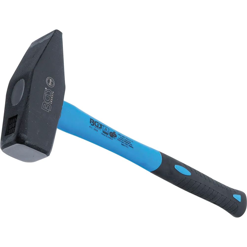 BGS Schlosserhammer mit Fiberglasstiel 2000 g