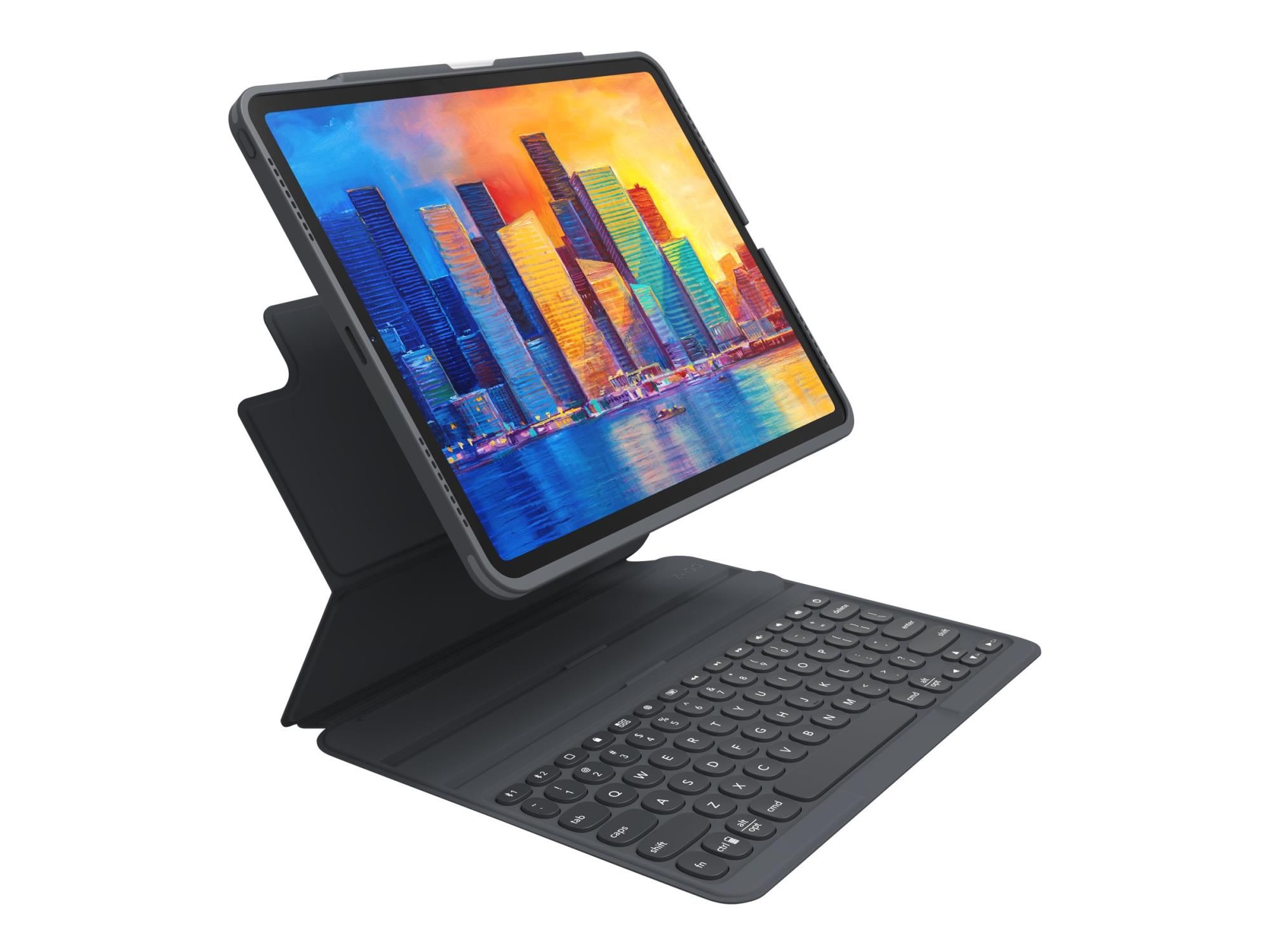 ZAGG Pro Keys - Tastatur und Foliohülle (abnehmbare Tasche)