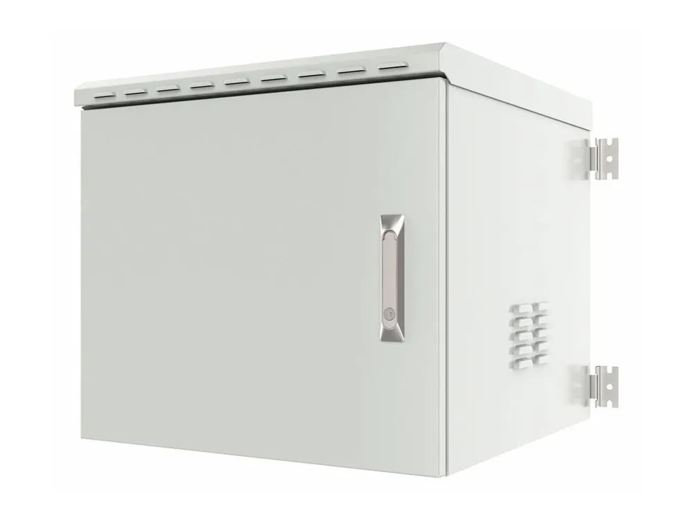 Lanview by Logon - Schrank Netzwerkschrank - 60 x 60 - geeignet für Wandmontage - weiß, RAL7035 - 9U - 48.3 cm (19")