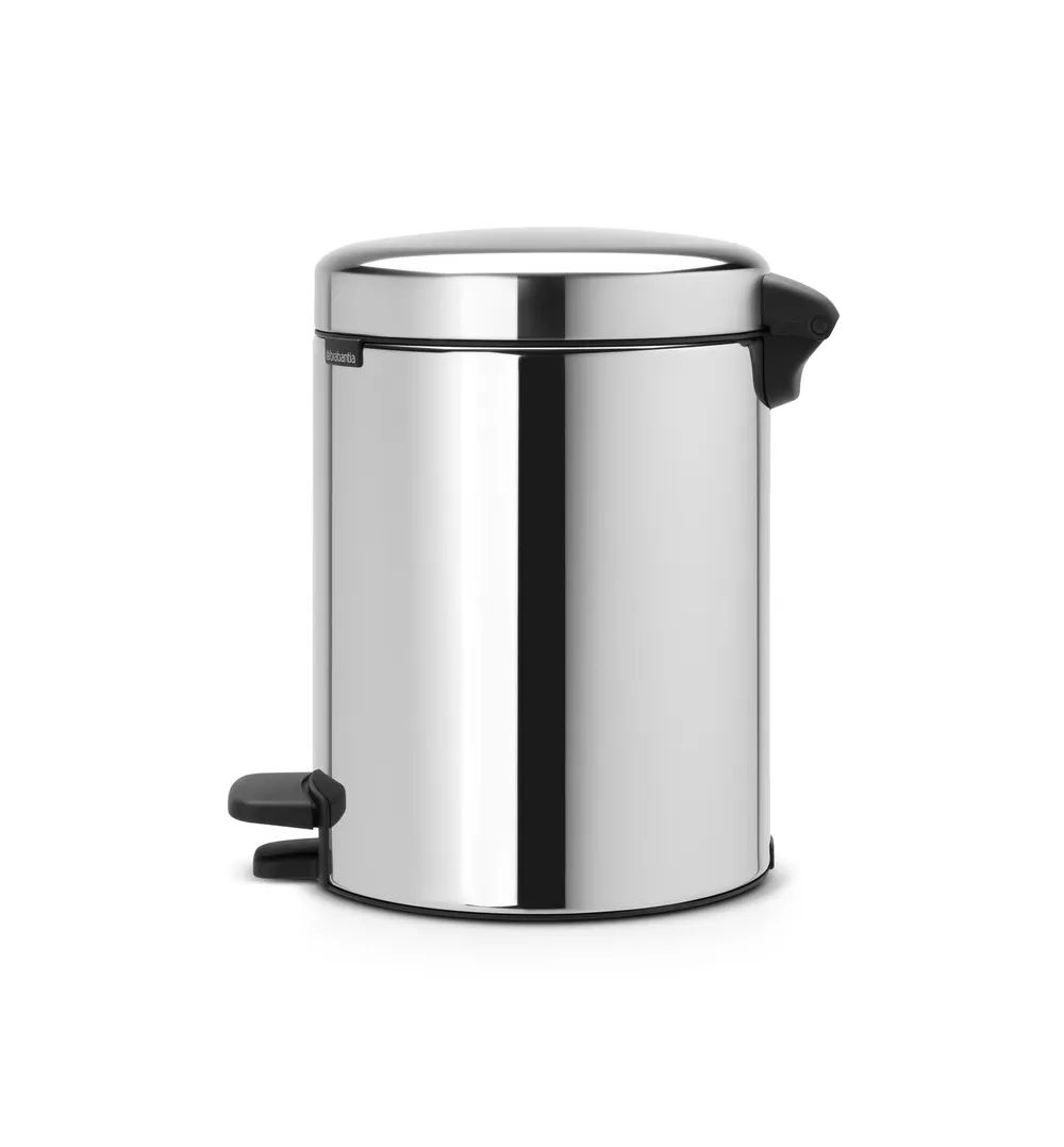 Brabantia NewIcon Treteimer, 5L - Brilliant Steel
