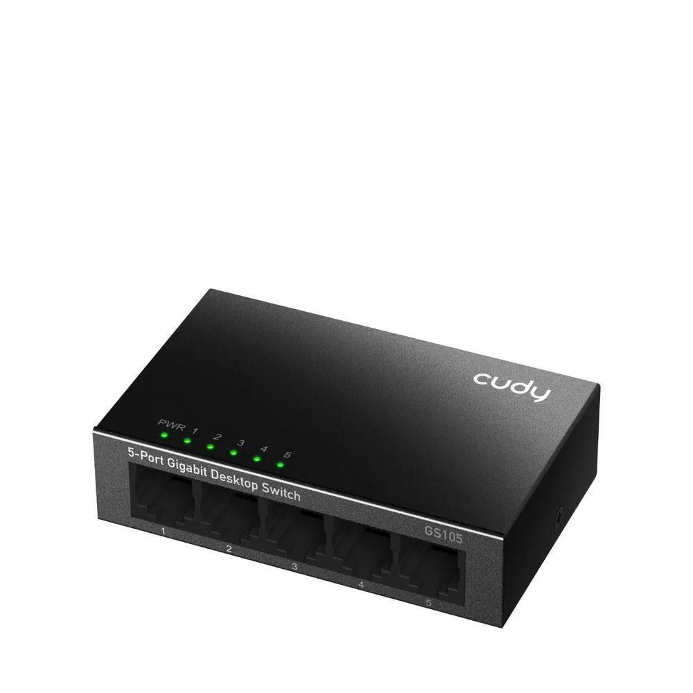 CUDY GS105 - 4.0 - Switch - unmanaged - 5 x 10/100/1000