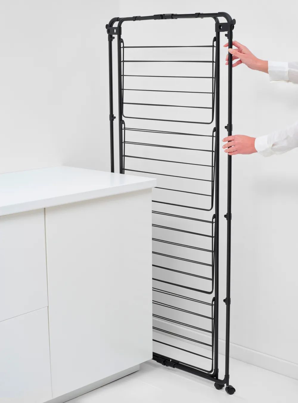 Brabantia HangOn Turm-Trockengestell, 30 m - Matt Black