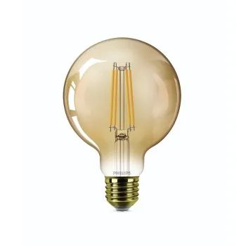 Philips LED-Lampe "Classic" 25W, E27, G95, gold, warmweiß