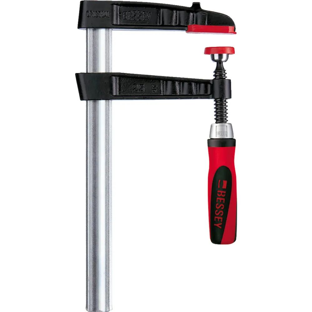 BESSEY Temperguss-Schraubzwinge TG-2K Spannweite 250 mm Ausladung 120 mm