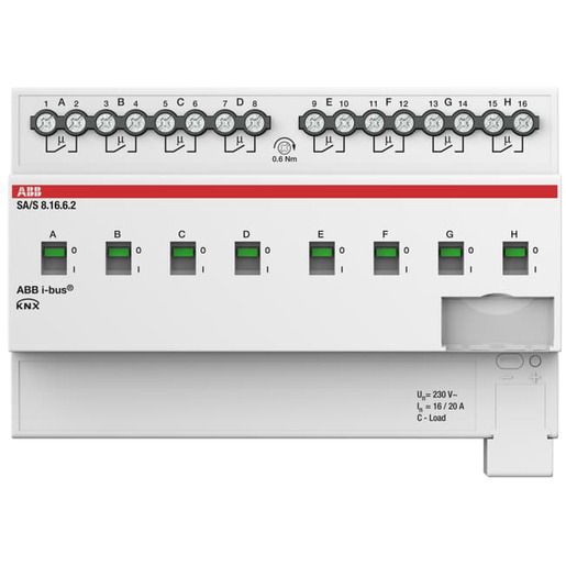ABB SCHALTAKTOR,8F,16A,CL,EF SA/S8 / ABB SA/S8.16.6.2 2CDG110271R0011