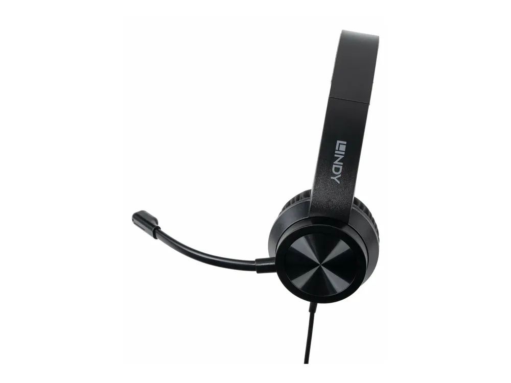 Lindy Headset - On-Ear - kabelgebunden - USB-A, USB-C