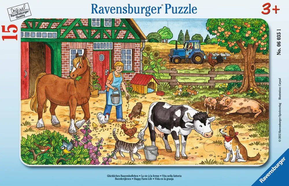 Ravensburger Verlag GmbH Pz. Glückliches Bauernhofleben 15T