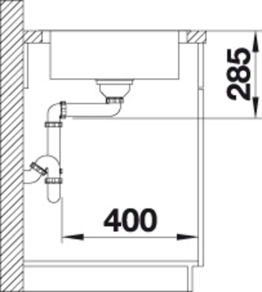 Blanco Lantos XL 6 S-IF Edelstahl Bürstfinish, IF-
