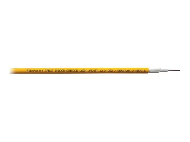 Lanview BULKKABEL - 100 M - 6 MM - GLASFASER - 9/125 MIKROMETER - OS2 - HALOGENFREI, INNEN/AUSSEN - GELB