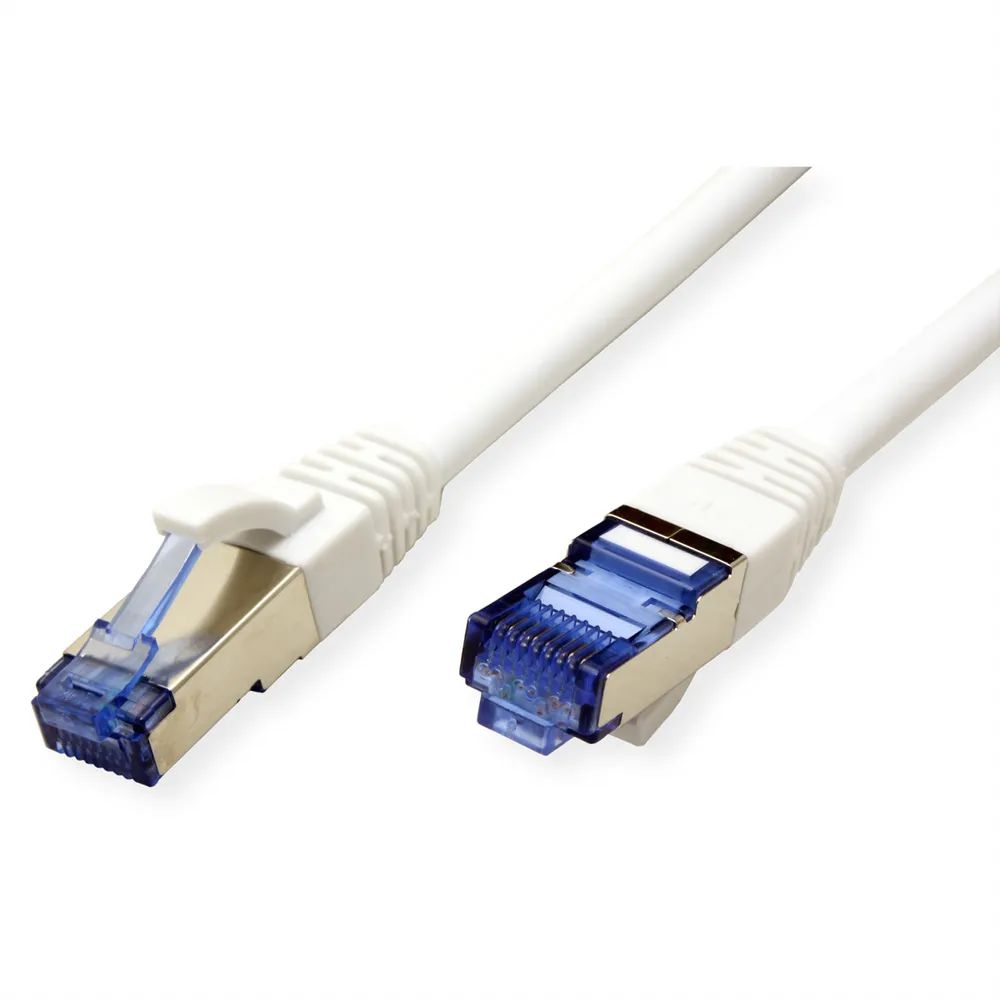 VALUE Patchkabel Cat.6A (Class EA) S/FTP (PiMF), LSOH, weiß, 1,5 m