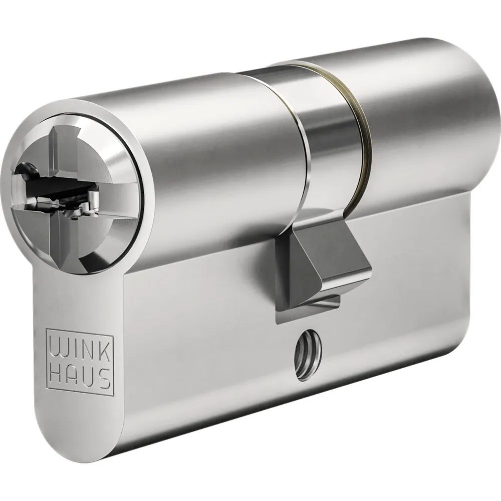 WINKHAUS Einbaudoppelzylinder keyTec N-Tra 30/30 mm verschiedensperrend