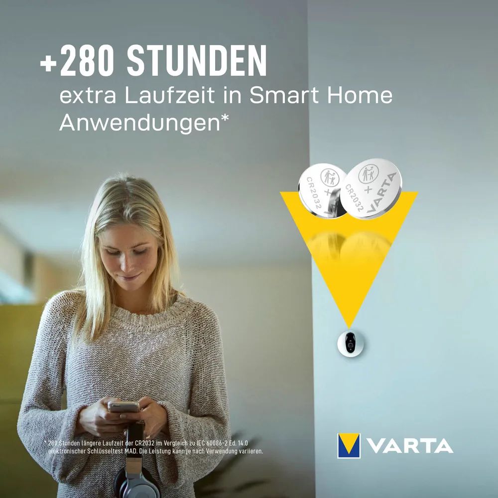 VARTA LITHIUM Coin CR2032 Blister 1