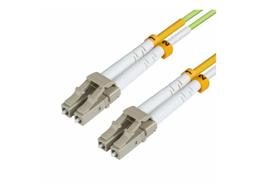 MicroConnect Netzwerkkabel - LC/UPC Multi-Modus (M) 1m hellgrün