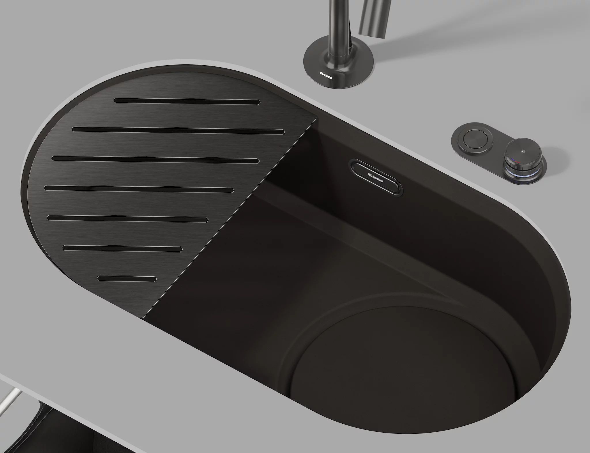 BLANCO OOVALON 700-IF matte black