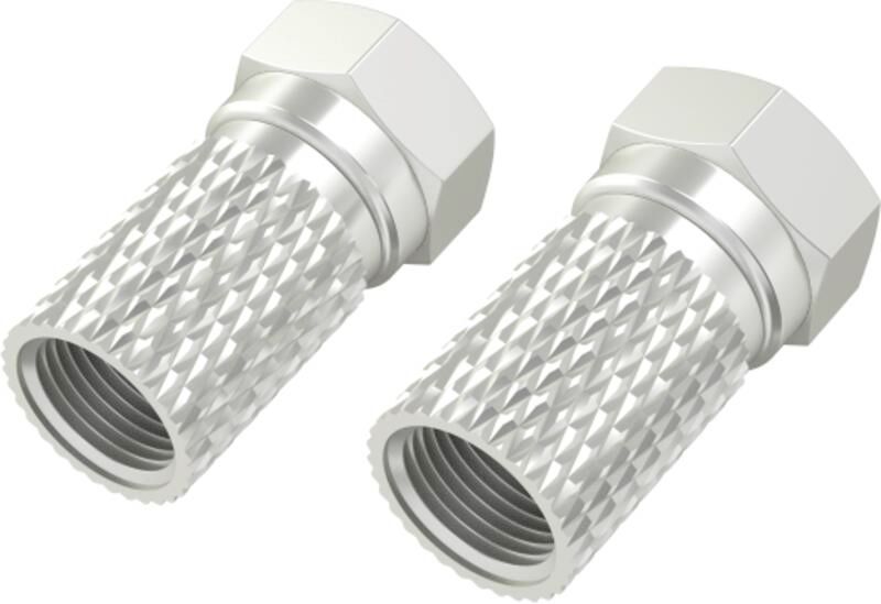 Hama 205207 F-STECKER 2 STCK., 7,0MM