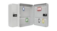 WEDO Schlüsselkasten 243x94x300mm 36 Schlüssel Zahlenschloss lichtgrau