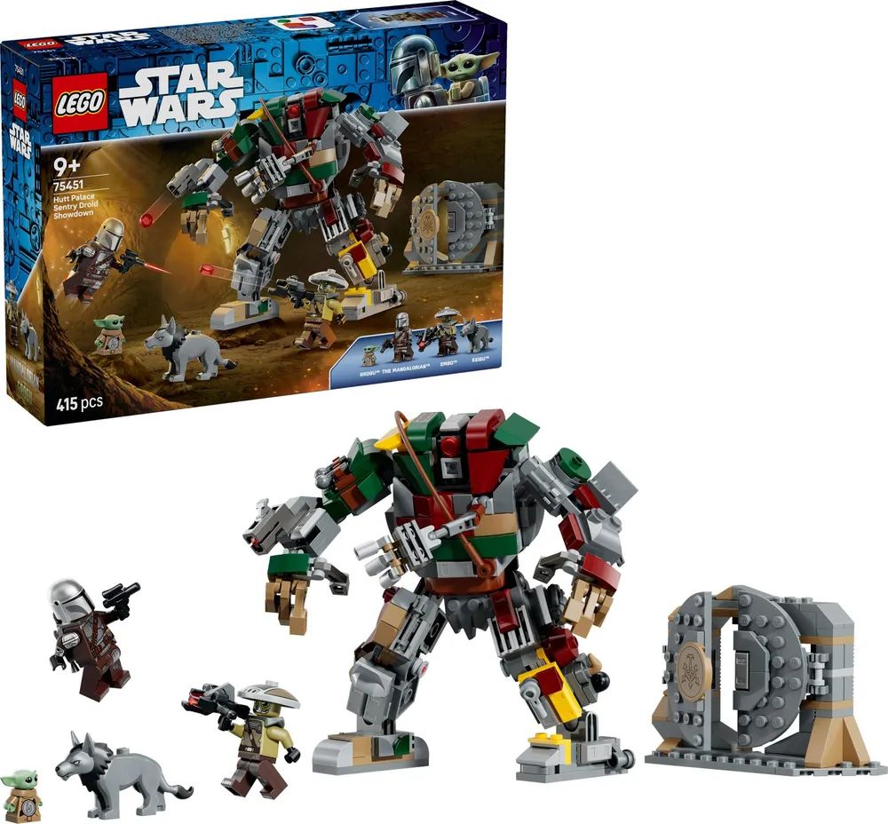 LEGO 75451 Star Wars Showdown mit dem Wächterdroiden am Huttenpalast