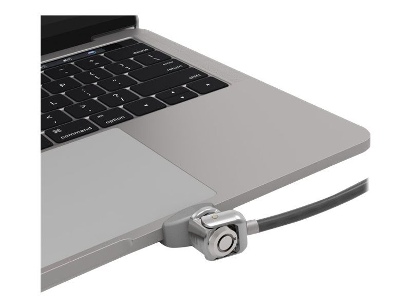 Compulocks Ledge Lock Adaptor for MacBook Pro 13" M1 & M2 with Keyed Cable Lock - Sicherheitsschlossadapter - mit Kabelschloss mit Schlüssel - für Apple MacBook Pro 13.3 in (M1, M2)