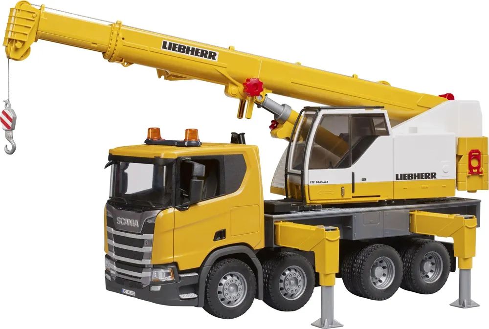 Bruder 03571 - Kranwagen - 3 Jahr(e) - Acrylnitril-Butadien-Styrol (ABS) - Schwarz - Weiß - Gelb