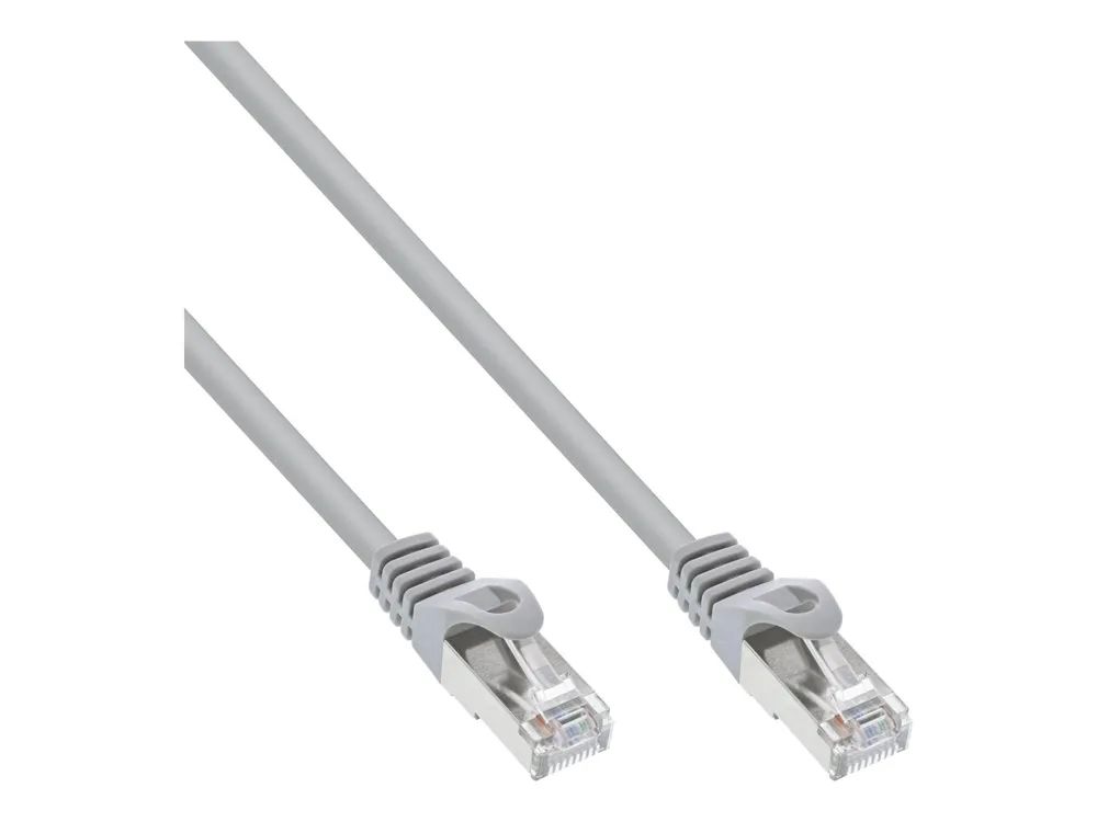 InLine Patchkabel - F/UTP - Cat.5e - grau - 1,5m