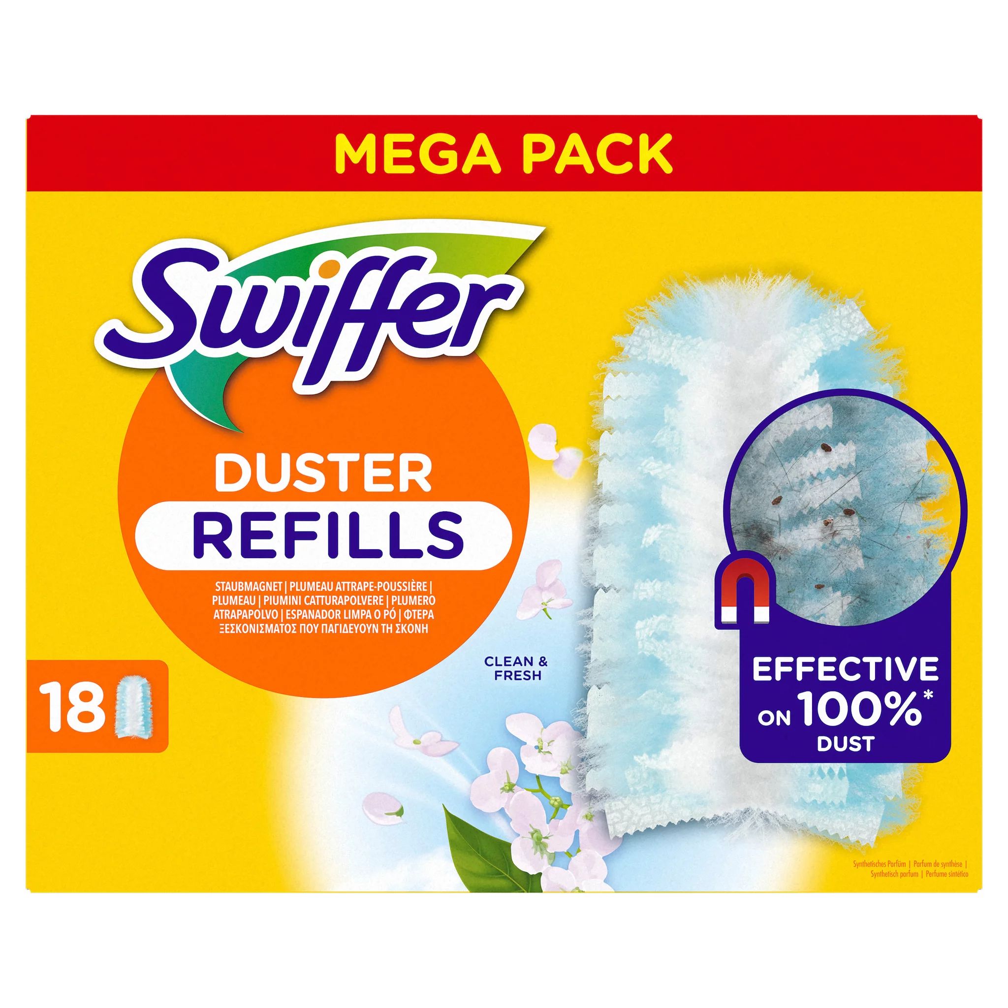 Swiffer Staubmagnet Nachfüllpackung 18er mit Duft