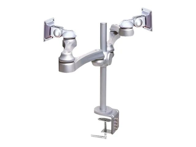 Neomounts FPMA-D930D - Befestigungskit - Voll beweglich - für 2 LCD-Displays - Silber - Bildschirmgröße: 25.4-76.2 cm (10"-30")